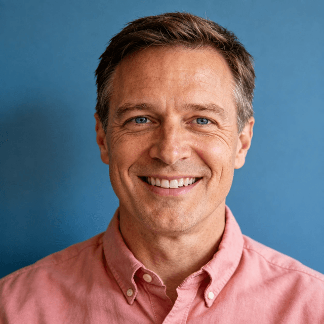 Smiling man