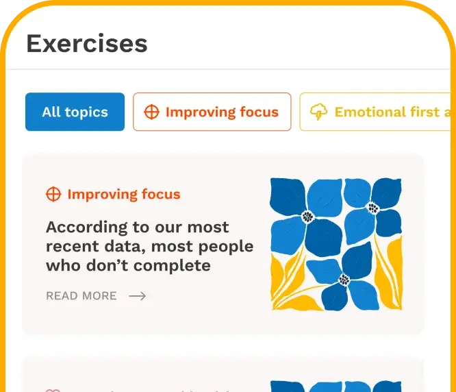 Explore Customized Materials & Exercises