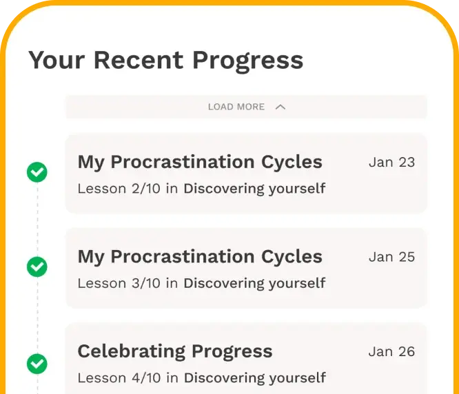 Track Your Personal Progress